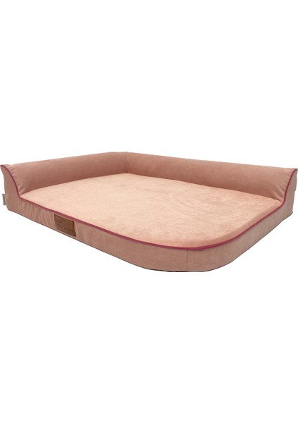 Bolster-L Üst Kalite Köpek Yatağı Süngerli Sıvı Geçirmez Alezli. %100 Elyaflı. 2 Fermuarlı fırsatları