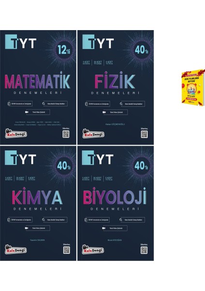 TYT Deneme ler Matematik Fizik Kimya Biyoloji