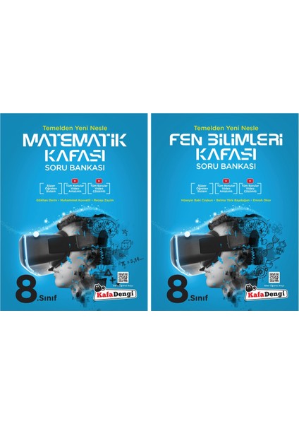 LGS 8.Sınıf Soru Bankası Matematik ve Fen Bilimleri