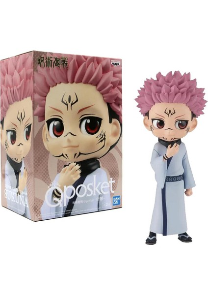 Q Posket Jujutsu Kaisen - Sukuna Ver.b Figür 14CM