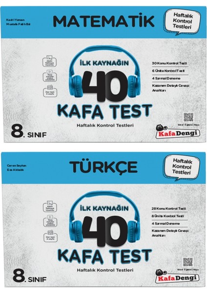 LGS 8.Sınıf Çöz Bitir Yaprak Test Matematik ve Türkçe
