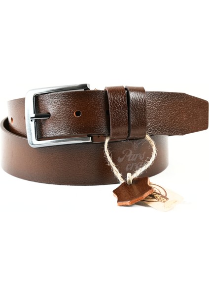 Hakiki Erkek Deri Kemer 4 cm Taba Kot Kumaş Pantolon Spor Kemer fiyatları