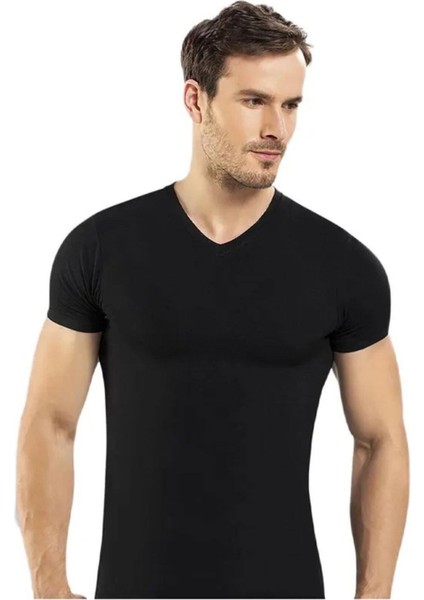 Erkek V Yaka Modal Fanila Atlet 1204 - 3 Adet fiyatları