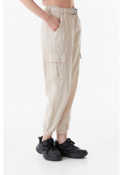 Kemerli Kargo Cepli Jogger Pantolon modelleri