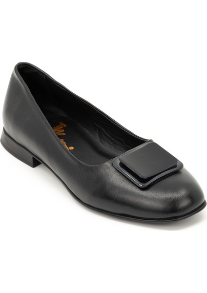 Kadın Deri Günlük Klasik Loafer Babet Ayakkabı