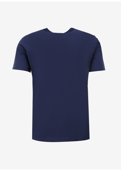Bisiklet Yaka Lacivert Erkek T-Shirt 232 Lcm 242021 Alısta Lacivert fiyatları