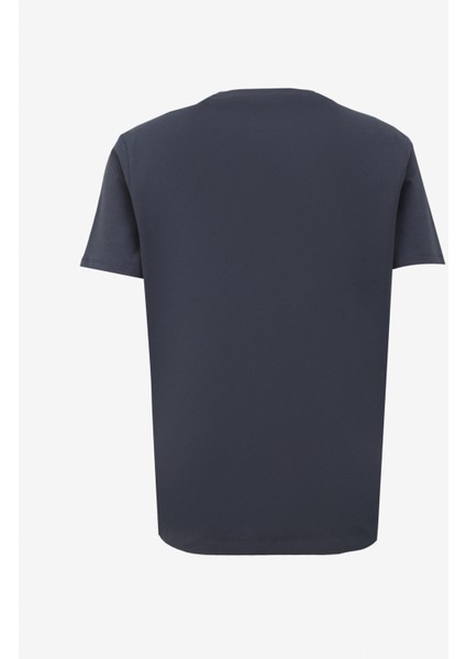 Antrasit Erkek Bisiklet Yaka Basic Baskılı T-Shirt D4SM-TST3306 fiyatları