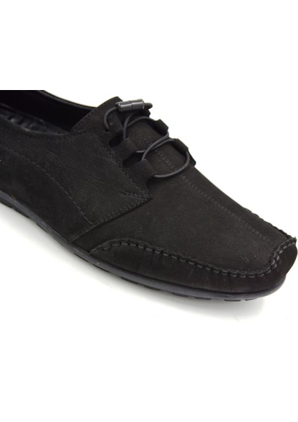 Içi Dışı Hakiki Deri Günlük Erkek Ayakkabı Siyah indirimleri