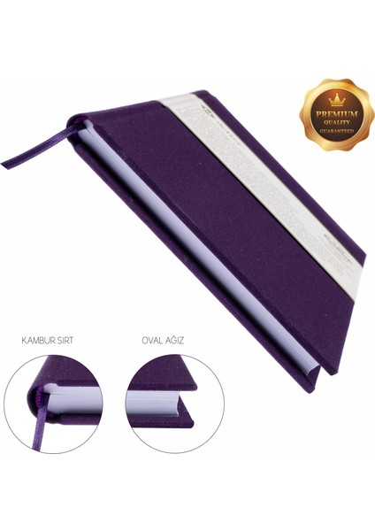 Müzik Nota Defteri (Sol Anahtarlı) - Yıllık Planner El Dikişi (A/5)