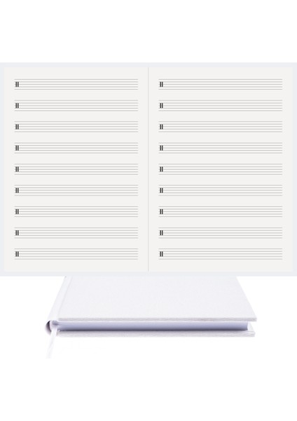 Gitar Nota Defteri (Do Anahtarlı Düz) - Planner El Dikişi, Özel Tasarım (A/5) fırsatları