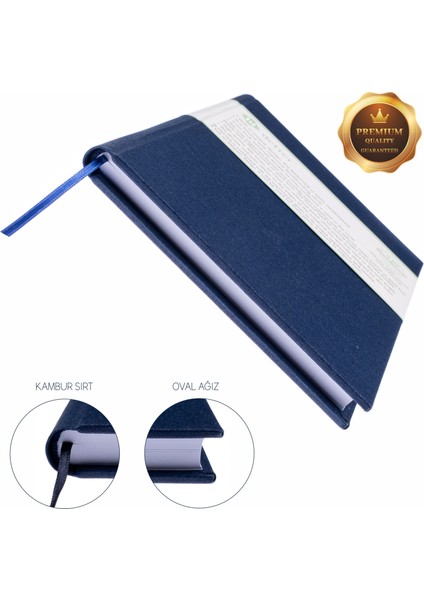 Piyano Nota Defteri (Anahtarsız Üçlü Sistem Tırnaklı) - Planner El Dikişi (A/5)