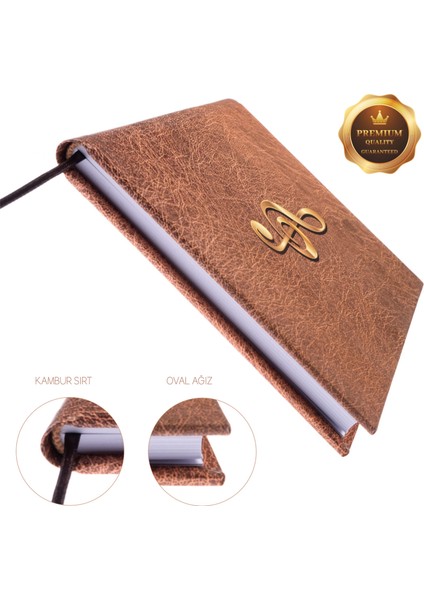 Müzik Nota Defteri (Sol Anahtar Çift Kesik Çizgi) - Yıllık Planner El Dikişi (A/5)