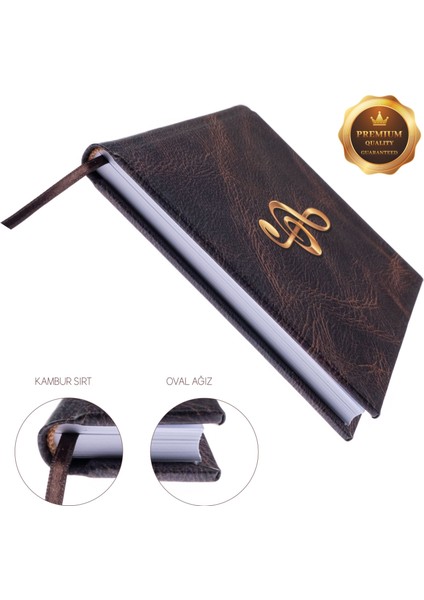 Piyano Nota Defteri (Do Sol Fa Anahtarlı Tırnaklı) - Planner El Dikişi (A/5)