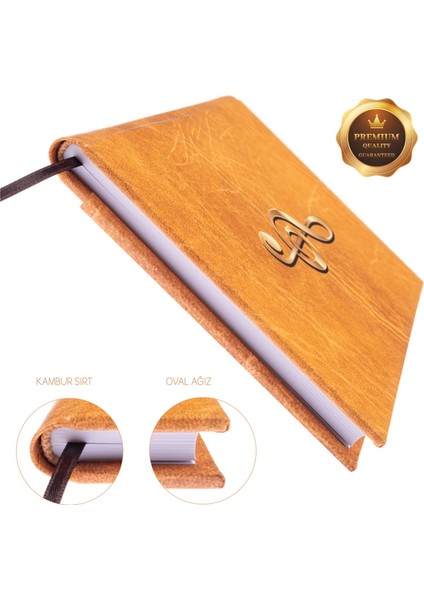 Gitar Nota Defteri (Tab Anahtarlı, Sağ Sol Kesik Çizgili) - Planner El Dikişi (A/5)