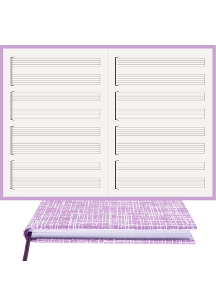 Gitar Nota Defteri (Boş ve Tırnaklı) - Planner El Dikişi, Özel Tasarım (A/5) fırsatları