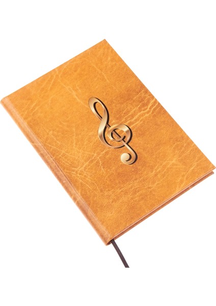 Gitar Nota Defteri (Do Anahtarlı) - Planner El Dikişi, Özel Tasarım (A/5)