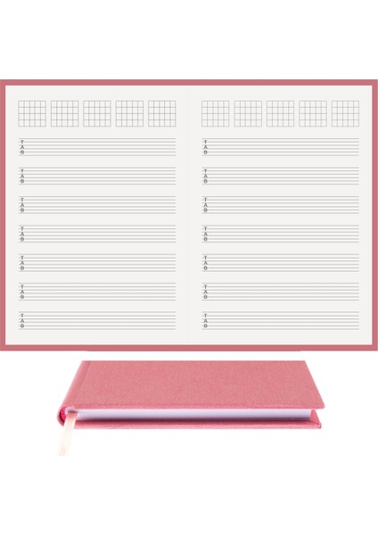 Gitar Nota Defteri (Tab Anahtarlı Akortlu) - Planner El Dikişi (A/5) fırsatları