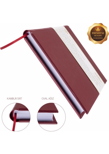 Müzik Nota Defteri (Anahtarsız Üçlü Sistem) - Yıllık Planner El Dikişi (A/5)