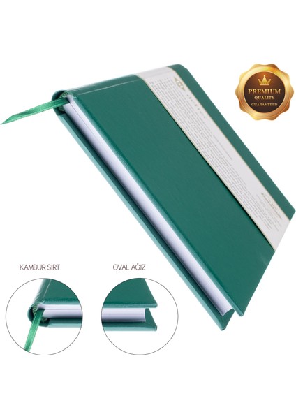 Piyano Nota Defteri (Sol Sol Fa Anahtarlı) - Planner El Dikişi, Özel Tasarım (A/5)