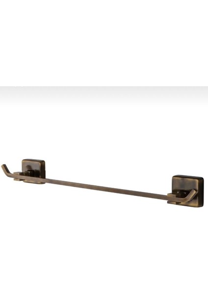 Antik Gold Havluluk Uzun Kare Havluluk Pirinç Paslanmaz Premium Antik Sarı