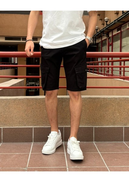 Erkek, Yazlık, Esnek, Pamuklu, Kargo Cep, Gabardin Pantolon