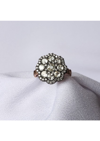 Elmas Gül Model Rose Altın Yüzük