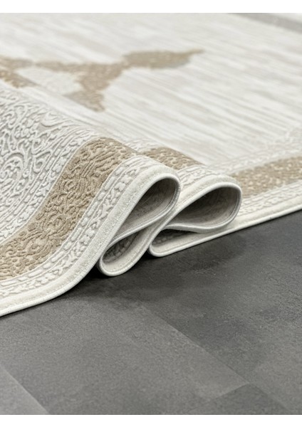 Çırağan Koleksiyonu Dokuma Mikrofiber Modern Klasik Salon Halısı Mutfak Halısı Çocuk Halısı Yolluk E107