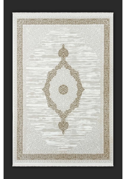 Çırağan Koleksiyonu Dokuma Mikrofiber Modern Klasik Salon Halısı Mutfak Halısı Çocuk Halısı Yolluk E107