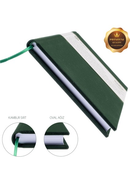 Piyano Nota Defteri (Anahtarsız Dört Kesik Çizgi) - Yıllık Planner El Dikişi (A/5)