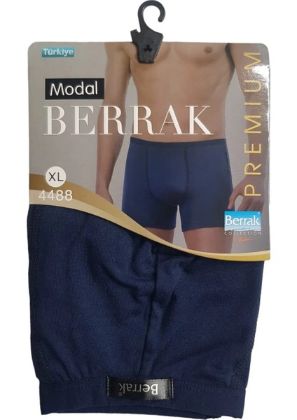 4488 Düz Renkli 6'lı Erkek Boxer modelleri