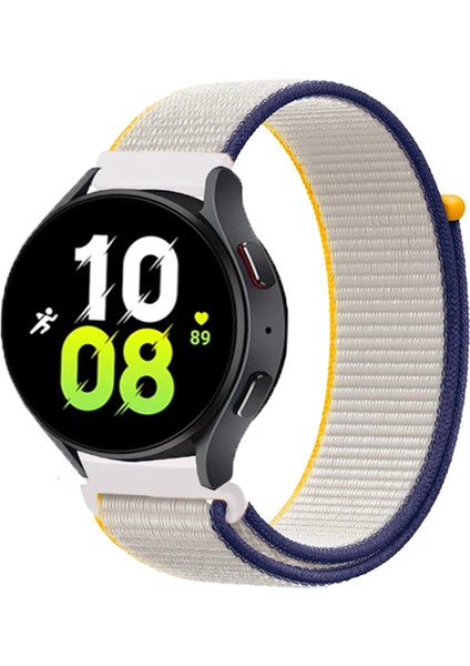 Samsung Galaxy Watch 4 5 6 7 FE 40 40 44 Classic 42 43 46 47 mm Kordon Hasır Kordon 1-1 Uyumlu Klips