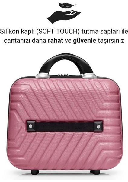 Suitcase Abs Gül Kurusu Makyaj & El Çantası 615.08 modelleri
