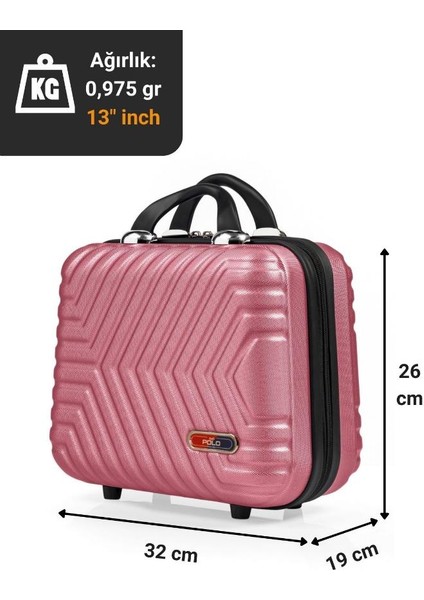 Suitcase Abs Gül Kurusu Makyaj & El Çantası 615.08 indirimleri