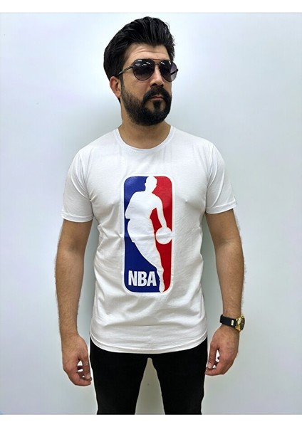 Siyah Bisiklet Yaka Erkek Baskılı T-Shirt fiyatları