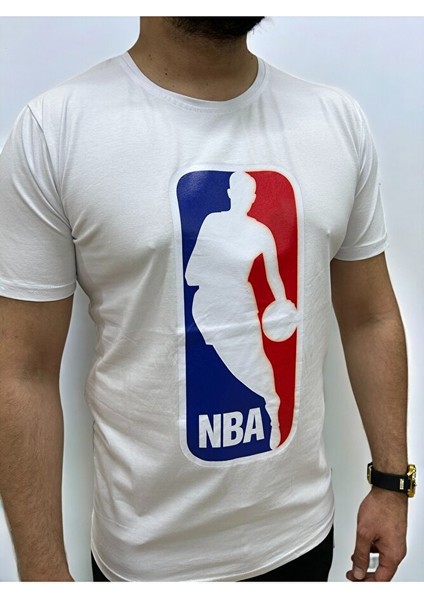Siyah Bisiklet Yaka Erkek Baskılı T-Shirt fırsatları