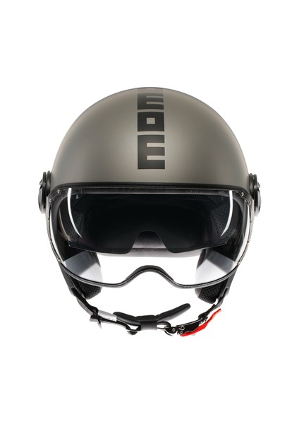 Momodesing Fgrt Evo Matt Tit.frost Blk Açık Kask.