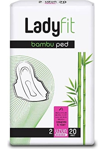 Ladyfit Bambu Süper Uzun 20 Ped