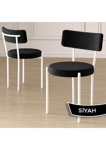 Puka Serisi 80X132 Açılabilir Beyaz Mutfak Masası Takımı 4 Sandalye
