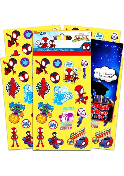 Panini Çıkartma Spidey ve Inanılmaz Arkadaşları - 2 Paket & 10 Adet Sticker