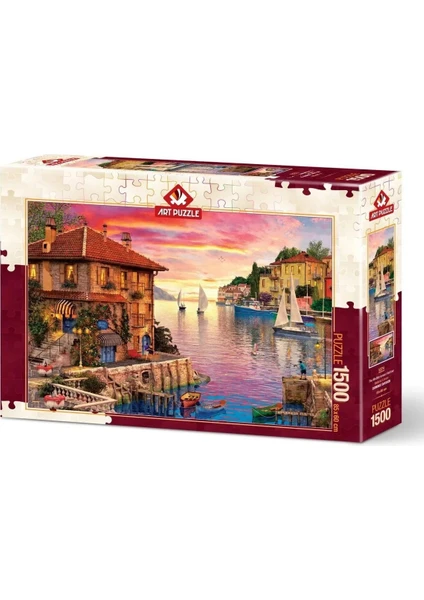 Art Puzzle 1500 Parça Akdeniz Limanı 5374