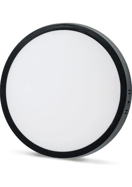 24W Sıva Üstü LED Panel Siyah Oval
