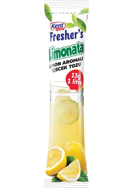 Fresher's Limonata Aromalı Toz Içecek 13 gr x 48 Adet