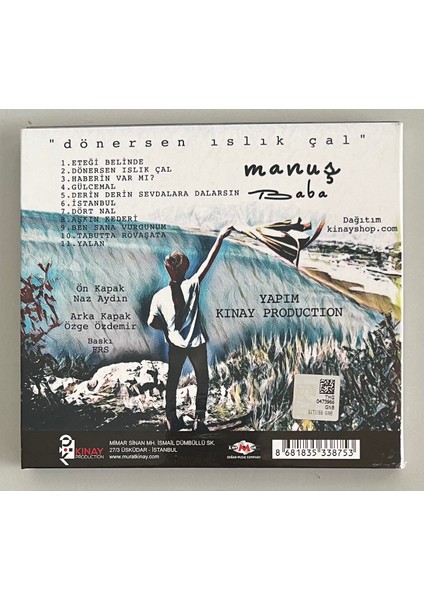 Manuş Baba - Dönersen Islık Çal CD (Plak Değildir)