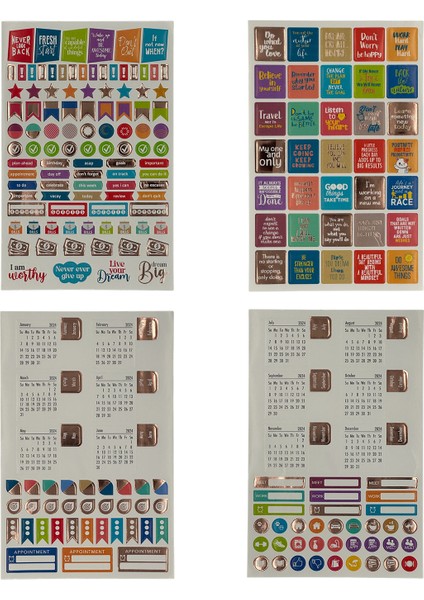 Ingilizce Süresiz Planlayıcı Ajanda - Gri Mini Not Defteri + Sticker indirimleri