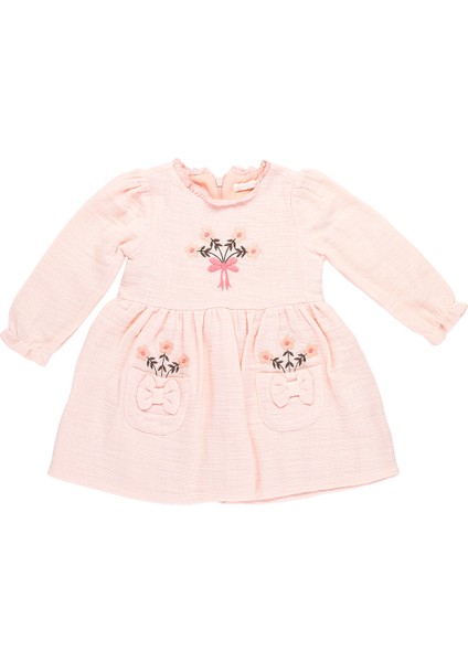 Kız Çocuk Çiçek Işlemeli Elbise fiyatları