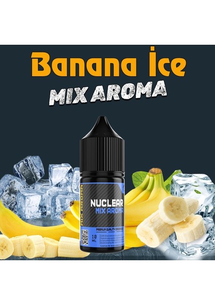 Mix Aroma Banana Ice Muz Buz Gıda Aroması 10 ml