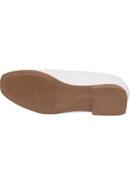 Kadın Deri Günlük Klasik Loafer Babet Ayakkabı