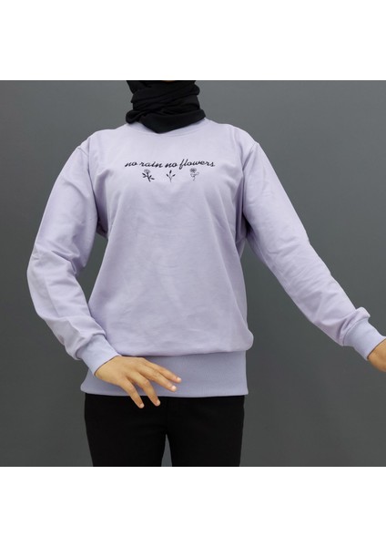4007 Yazı Detaylı Büyük Beden Sweat fiyatları