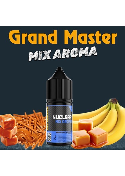 Mix Aroma Grand Master Muz Fıstık Ezmesi Gıda Aroması 10 ml