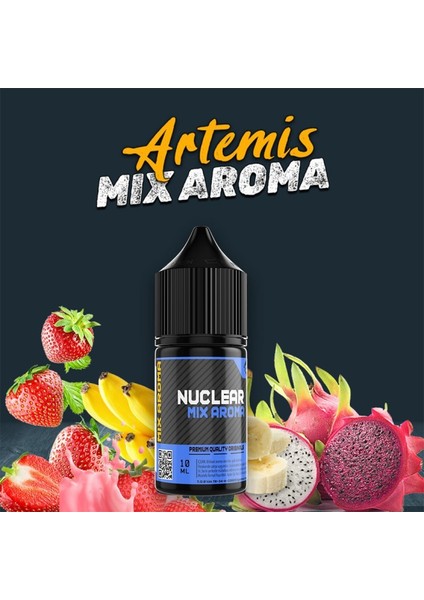 Mix Aroma Artemis Çilek Muz Gıda Aroması 10 ml